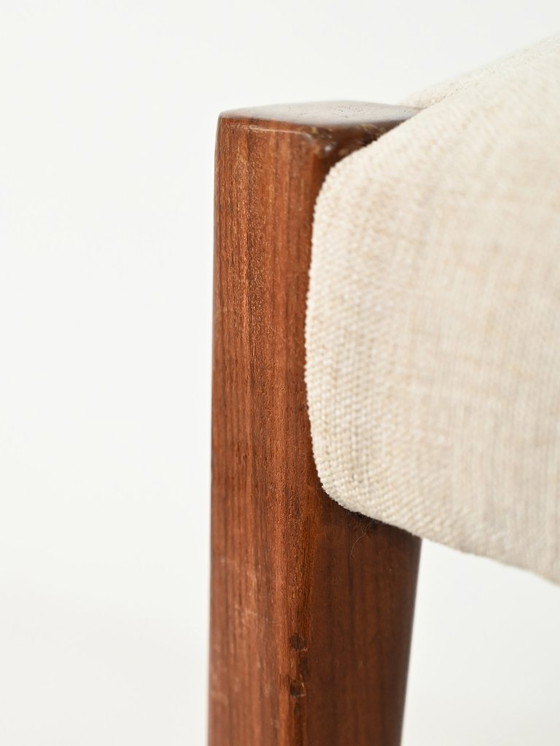 Image 1 of Set of six Scandinavian teak dining chairs, 1960s