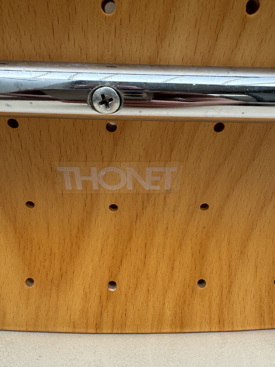 Image 1 of Thonet 2er Set Stühle mit Beistelltisch