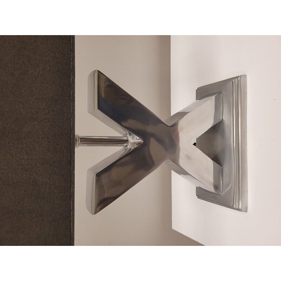 Image 1 of Mid-Century Lampe "X" aus Stahl, Frankreich