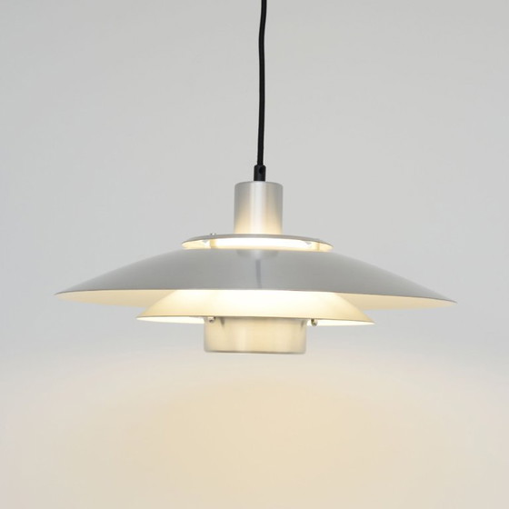 Image 1 of Silver Jeka lamp, Denmark 1970s