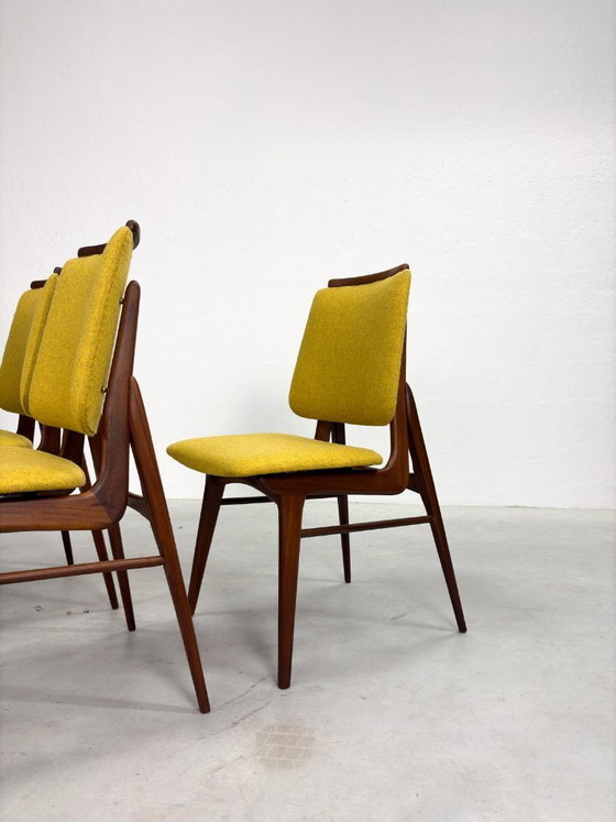 Image 1 of Set di sedie da pranzo in stile metà secolo di AwA