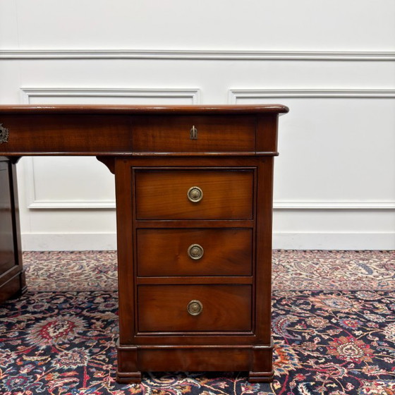 Bureau italien classique Assi D'Asolo – Bureaux, Leather, Wood (photo 11 of 18)
