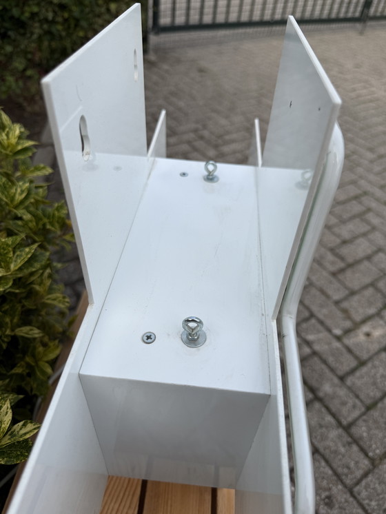 Image 1 of Neon lichtbak groen kruis vintage apotheek