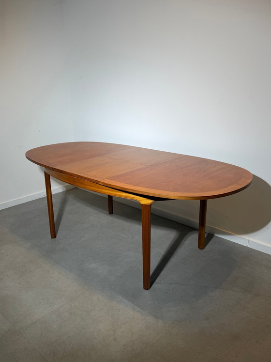 Nathan Extendable Teak Dining Table – British Mid-Century Modern, 1960s (photo 7 of 7)