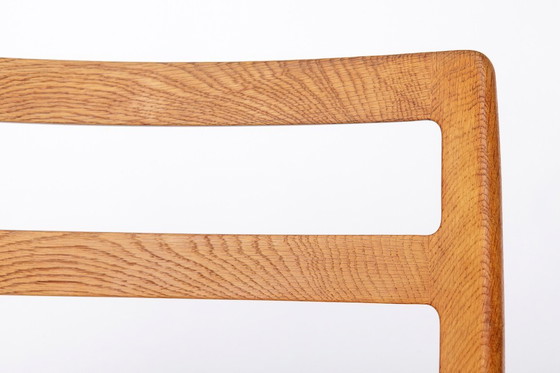 Image 1 of Niels Otto Møller Model 85 Chairs – Oak, Danish Mid-Century Dining Chairs, 1980s, New Danish Cord Weave, Up to 6 Available