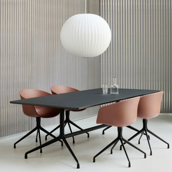 Image 1 of Hay AAT 10 Dining table black, black linoleum 180cm
