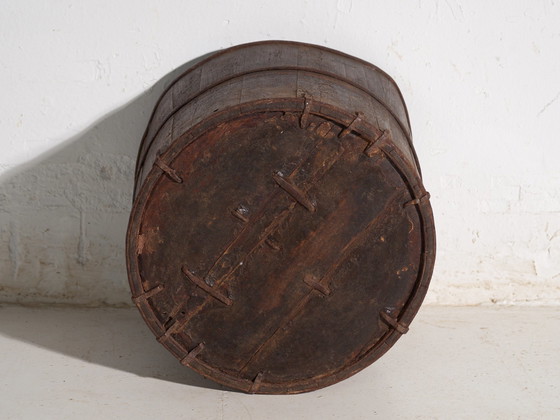 Secchio in legno antico – Cina, circa 1900 – Oggetti decorativi, Wood, Iron, Rustic (photo 40 of 40)