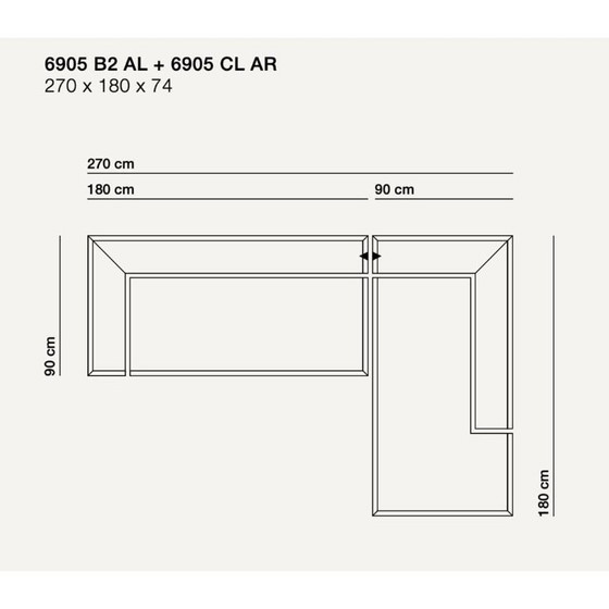 Image 1 of Pink Gelderland 6905 Corner Sofa