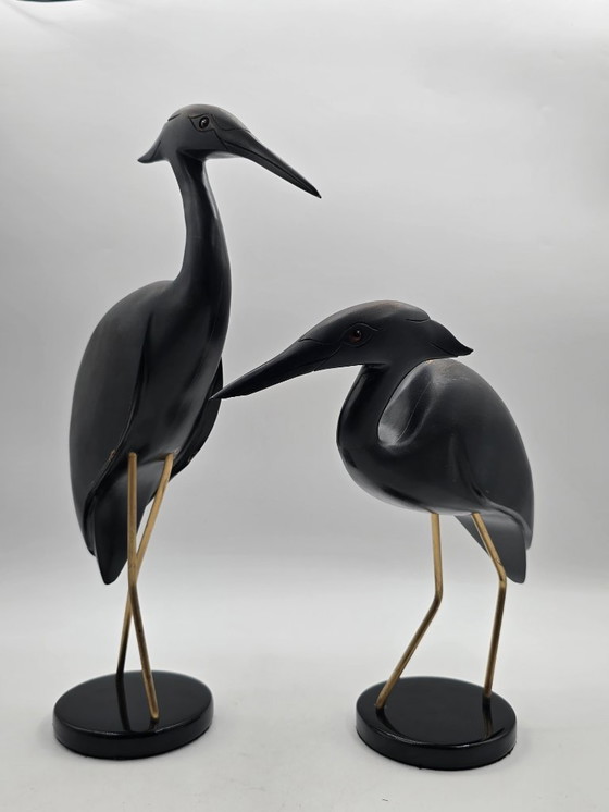 Image 1 of Pair of Egrets, Feathers Gallery