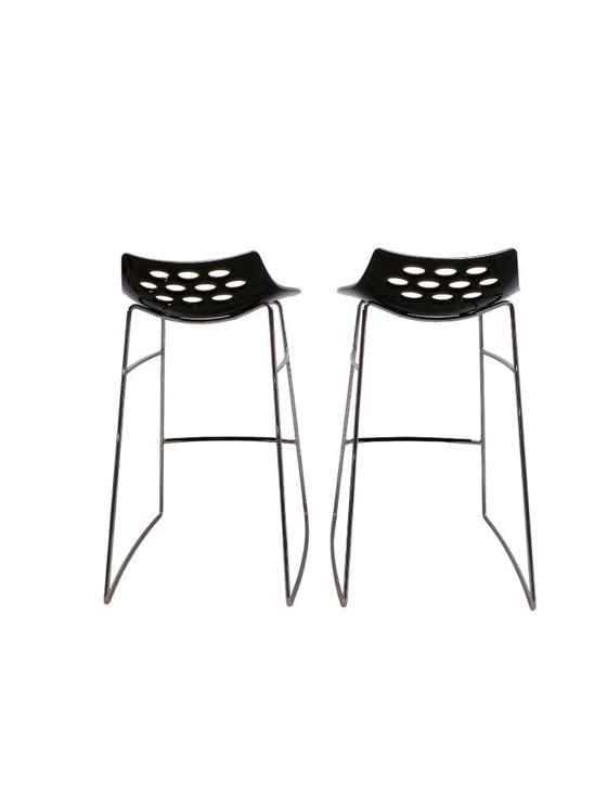 Image 1 of Lot de 2 tabourets de bar italiens JAM par Calligaris