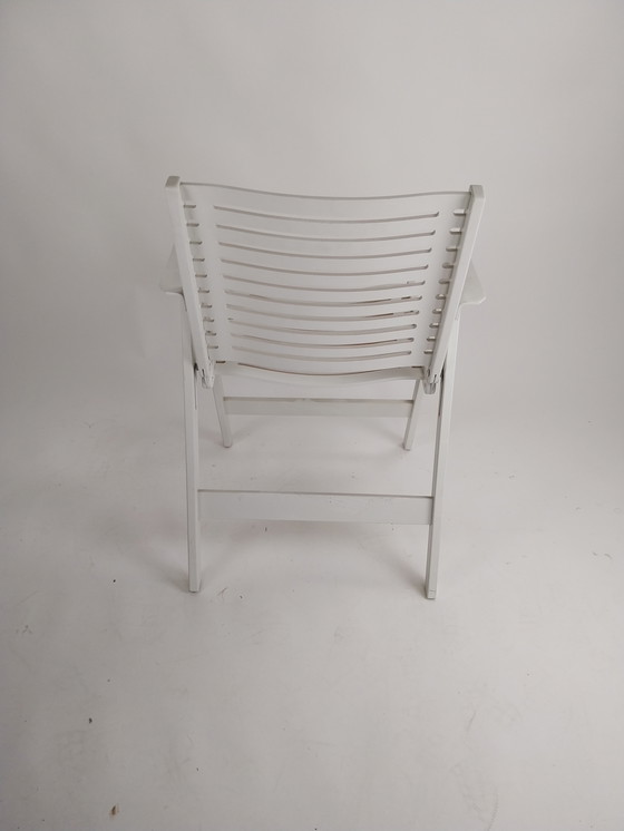 Image 1 of 4 sedie pieghevoli Niko Kralj REX. Di Stol.  Bianco originale.