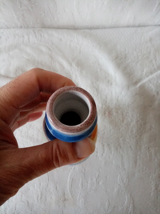 Image 1 of Jarrón de cerámica firmado Desimone Giovanni/Italia 12cm Años 60