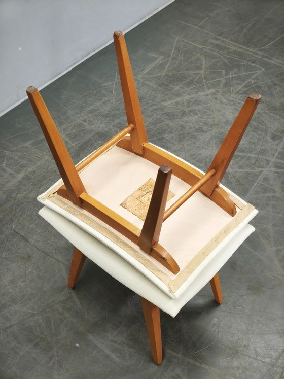 Image 1 of Par de taburetes de madera de haya de Závod Malacky, Checoslovaquia, años 70
