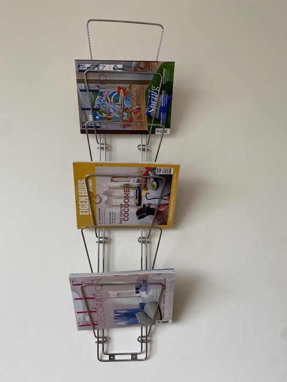 Image 1 of Portariviste vintage in cromo