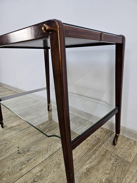 Mobile Bar Table, France, 1960s – Dining tables, Glass, Mid Century Modern (photo 20 of 21)