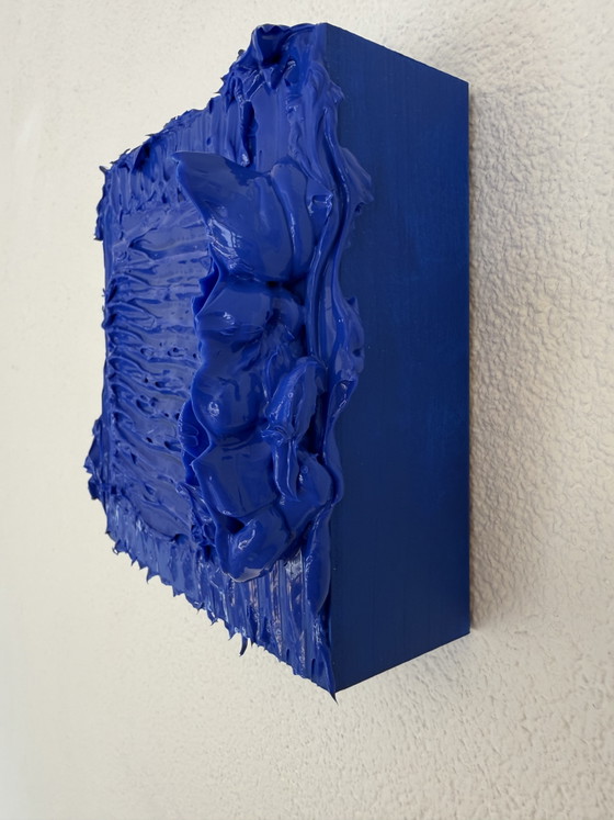 Abstract Schilderij Texture Art Minimalistische Kunst – Paintings & Drawings, Wood (photo 9 of 12)