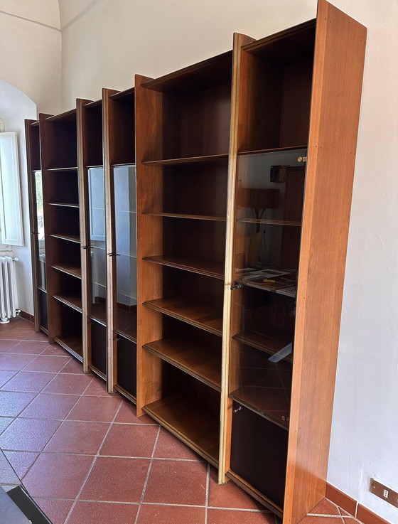 Image 1 of Coppia Di Librerie "Artona" Di Afra E Tobia Scarpa Per Maxalto