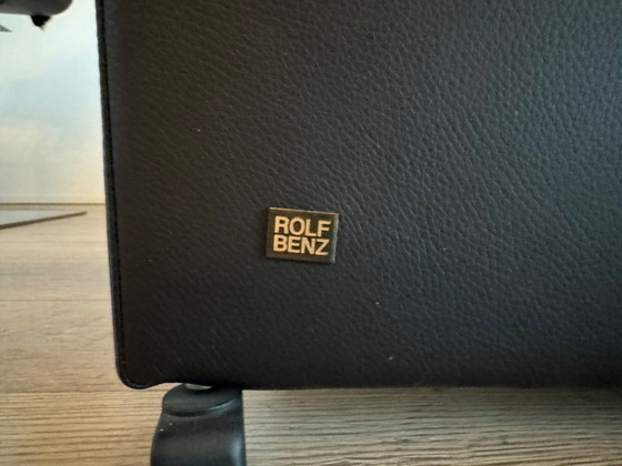 Image 1 of 6x Rolf Benz Eetkamerstoelen