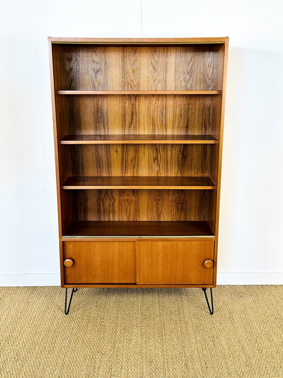 Image 1 of Scandinavian Teak Bookshelf, 1960