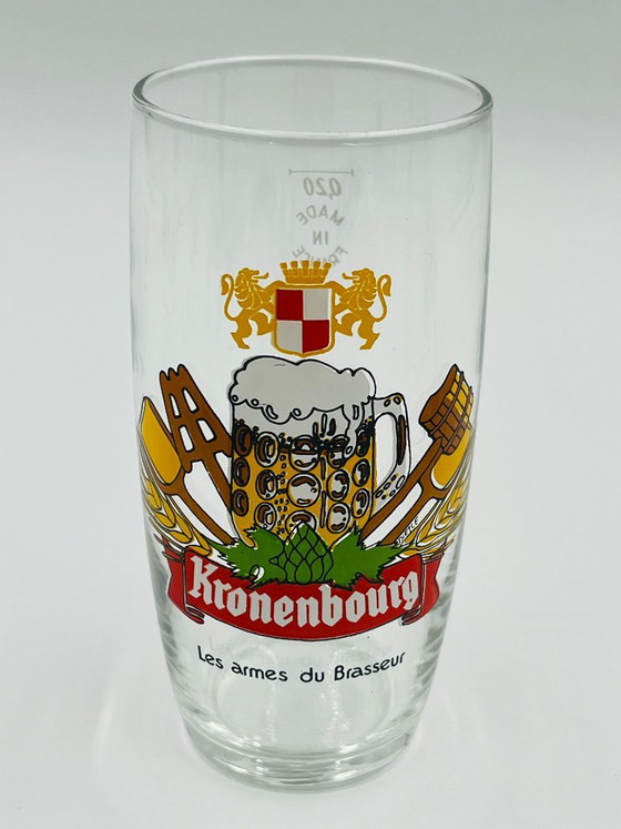 Set completo di 6 bicchieri Kronenbourg 'La Storia della Birra', Kronembourg, Bicchieri e caraffe, Vetro (foto 5 di 9)