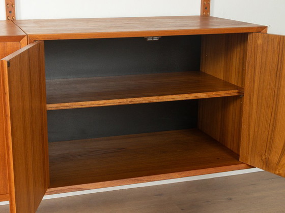 Wohnwand aus den 1960er Jahren, Poul Cadovius – Wandschrank, Glass, Wood (photo 12 of 15)
