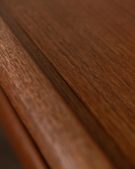 Image 1 of Danish teak coffee table by Grete Jalk with slatted frame, 1960s