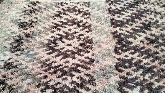 Image 1 of Hand-knotted Berber wool rug 275x150cm