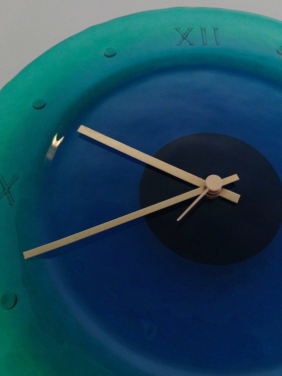 Image 1 of Orologio Ca' dei Vetrai in vetro di Murano