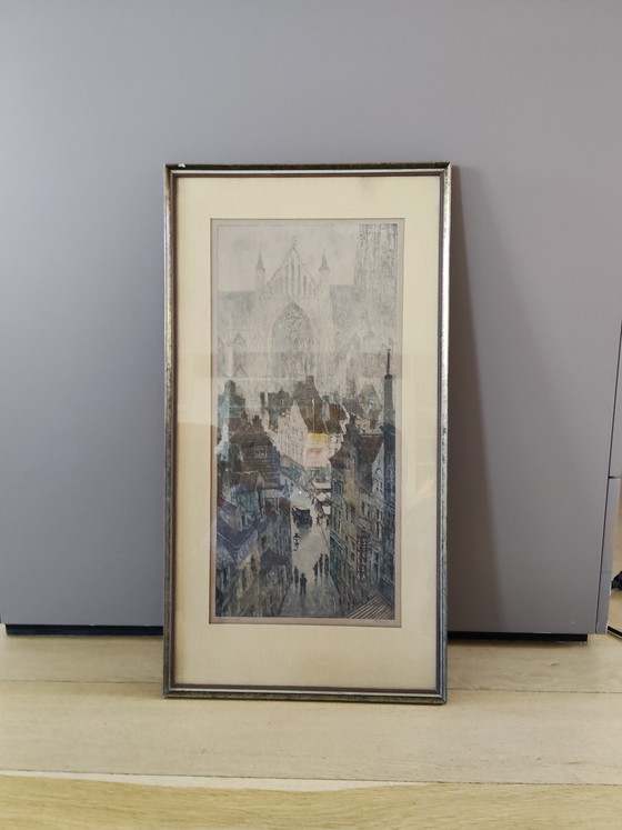 Image 1 of Han Jellinger " Vlaams dorp"