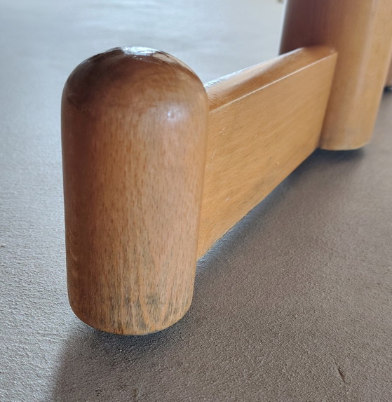 Vintage Pendulum Dining Table – Stokke, Wood (photo 6 of 15)