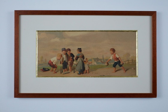 Image 1 of Pair of 19th-century chromolithographs