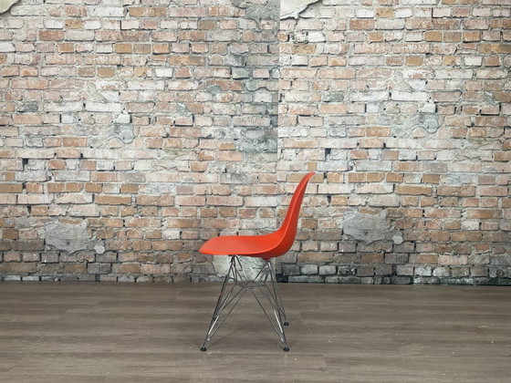 Image 1 of 6x Vitra DSR rosso-arancio