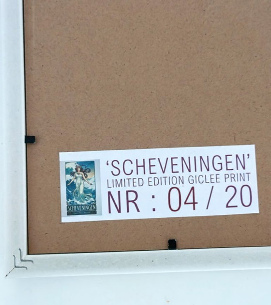 Copie de SCHEVENINGEN Alphonse Mucha Style Affiche de Voyage Impression – Décorations murales, Paper (photo 3 of 5)