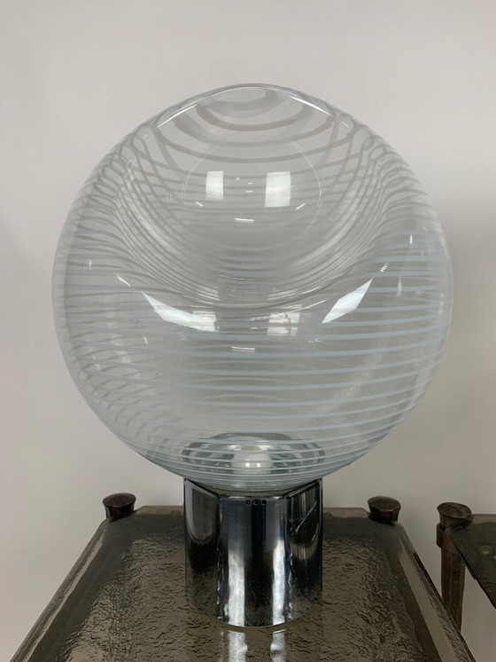 Image 1 of Pair of Glass Table Lamp by Gino Vistosi for Vistosi, 1960s
