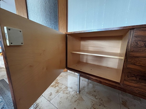 Credenza vintage in mogano – Credenze, Metal, Wood (photo 5 of 13)