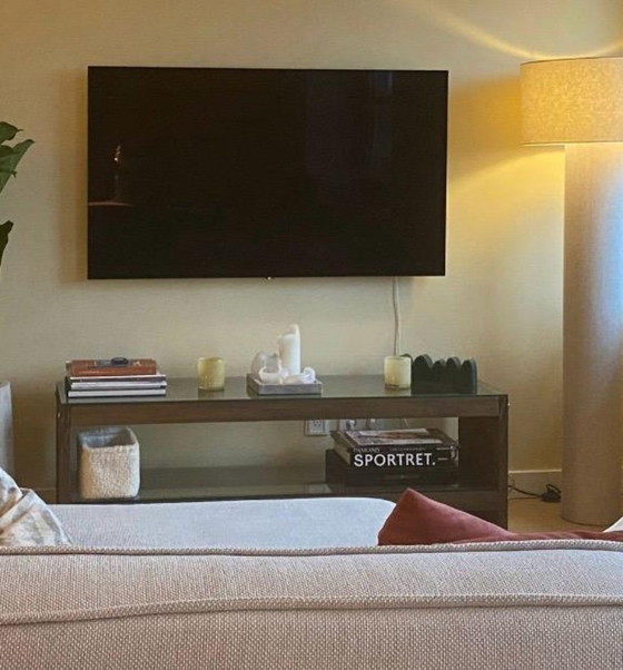 Mueble para TV Crandell – Madera oscura y cristal – Muebles TV, Glass, Wood (photo 5 of 10)