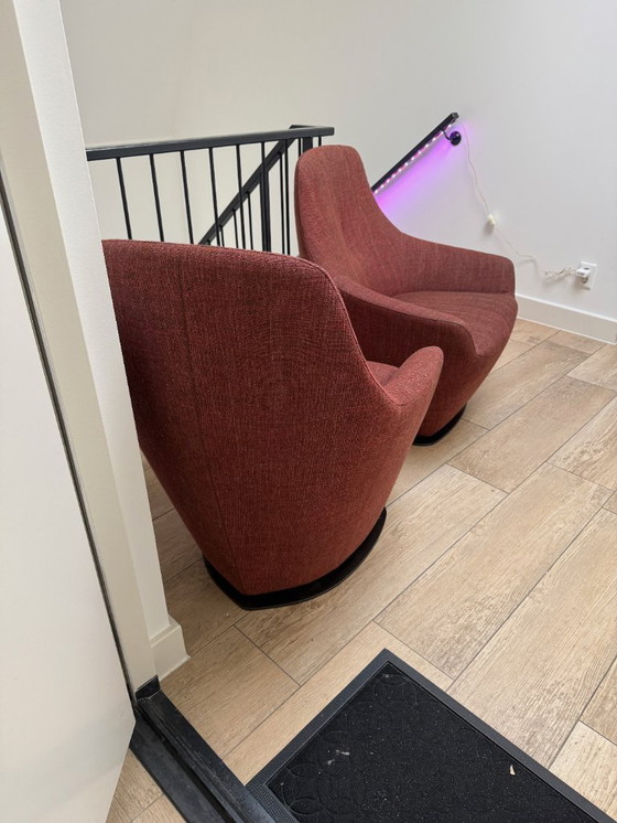 Image 1 of 2x fauteuil pivotant Leolux Cantate