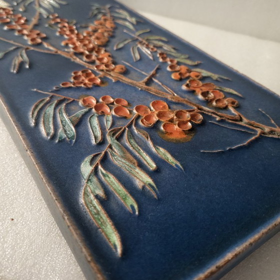 Image 1 of Majolika wandframe Karlsruhe 1960