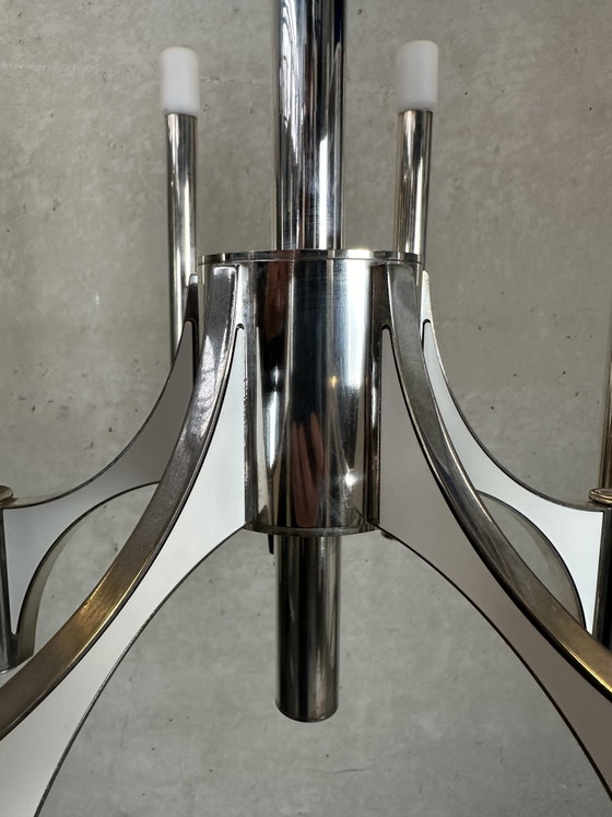 Image 1 of XL Vintage design ‘Orbit’ chandelier - Sciolari