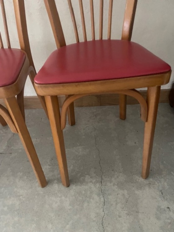 4 Sedie BAUMANN – Sedie da pranzo, Wood (photo 4 of 5)