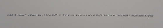 Pablo Picasso (1881-1973) (after) The Bouquet of Peace, Signed color lithograph – Lithographs & prints, Paper (photo 7 of 9)
