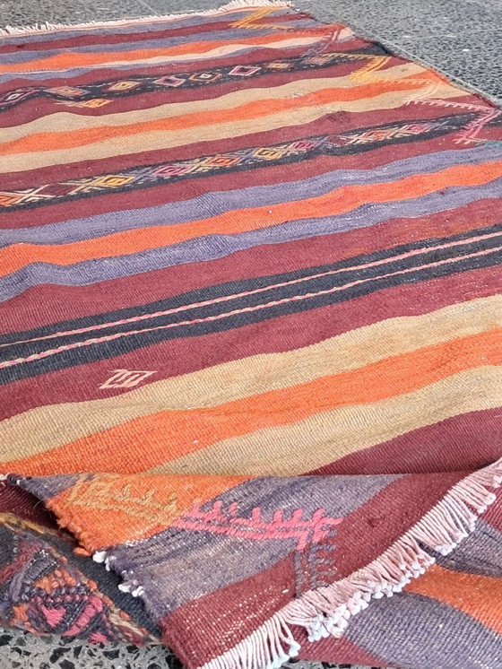 Image 1 of Kilim turco tejido a mano 161x98cm