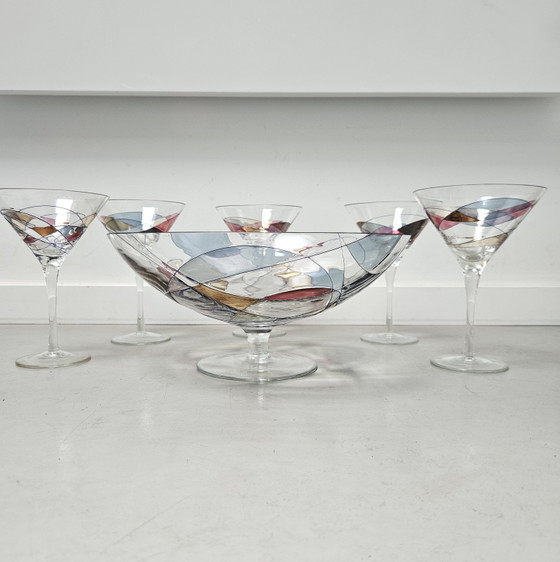 Image 1 of Antoni Barcelona Sagrada Martini glazen en schaal