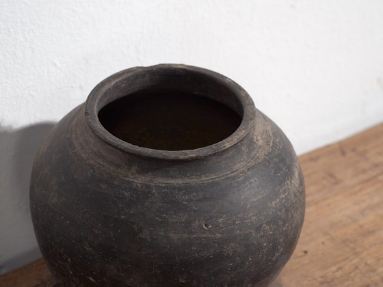 Vase en céramique ancien style wabi sabi (c.1900) #4 – Ceramic (photo 20 of 28)
