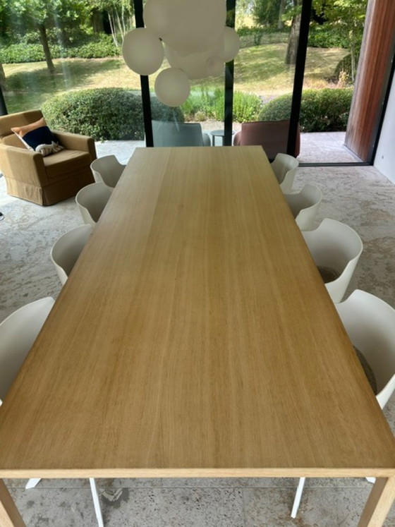 Image 1 of Arco slim design table oak wood
