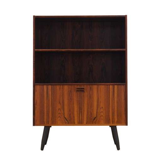 Bibliothèque en palissandre, design danois, années 1970, fabriquée au Danemark