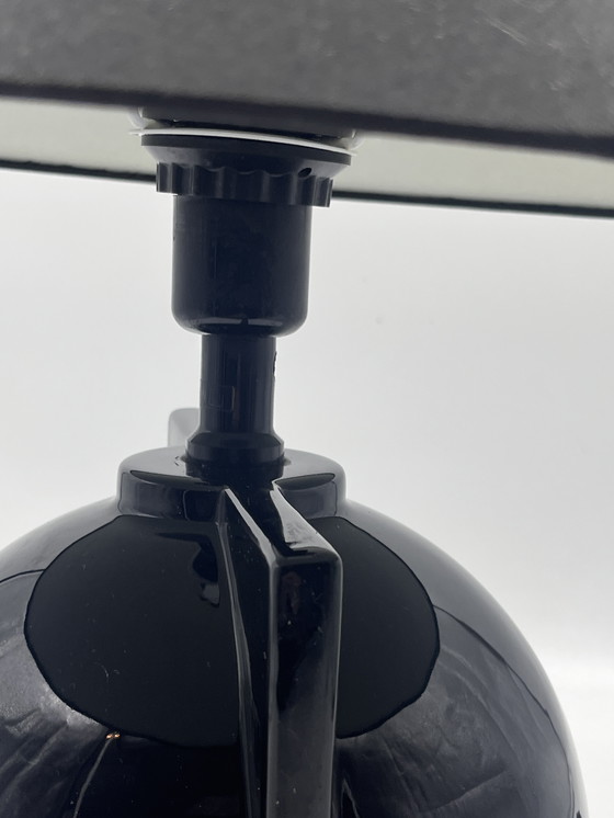 Image 1 of Keramiklampe Schwarzes Design