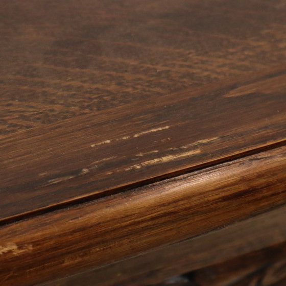 Vintage Oak Sculpted Chest of drawers Mythical Figures – Wood (photo 25 of 25)