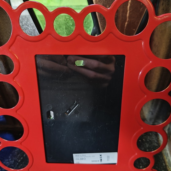 Image 1 of IKEA OLSBO Photo Frames Set of 2 – Red & Green – Ola Wihlborg 1999