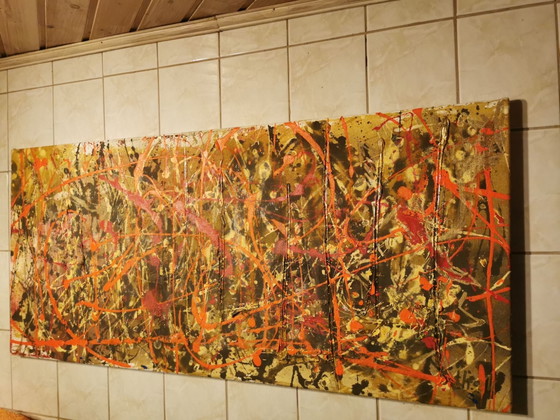 Pintura abstracta de th. G. Kellnberger – Arte, Lienzo (photo 10 of 12)